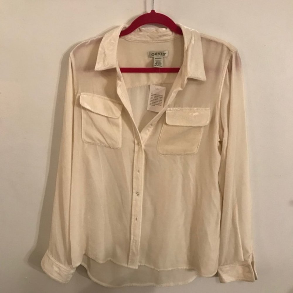 NWT - Orvis Women's Easy Velvet Shirt